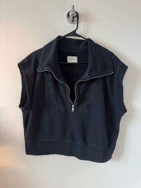 Abercrombie & Fitch Black Soft A&F Collection Vest